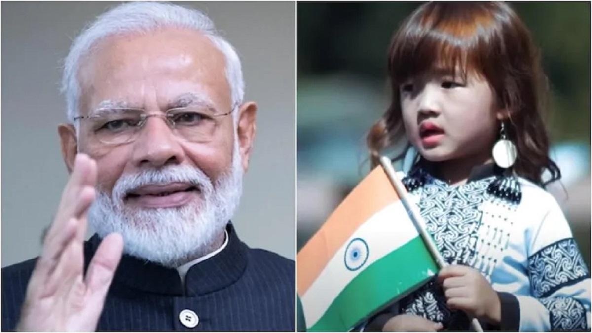 PM Modi became fan of this little girl
