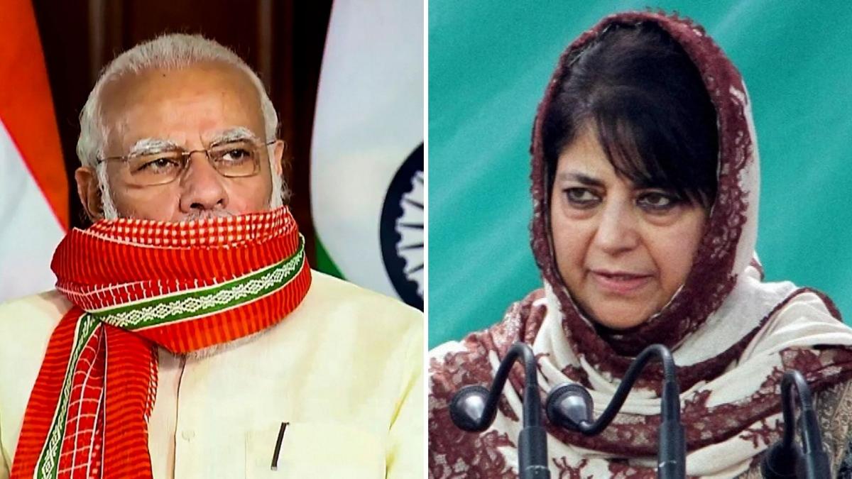 narendra modi/ mehbooba mufti 