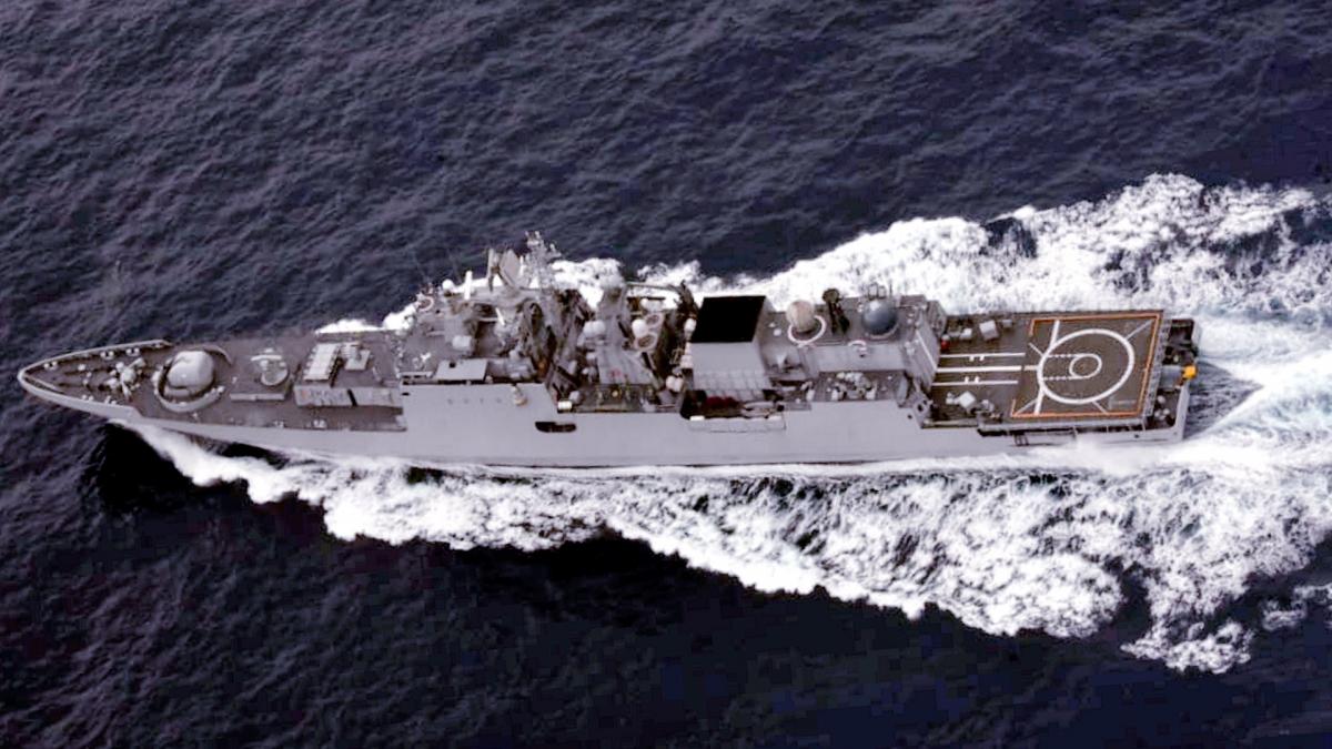 Naval exercise in northern Arabian Sea