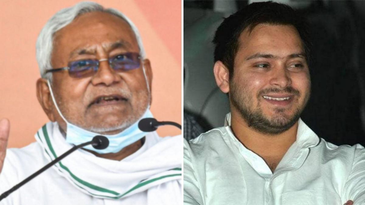 Nitish Kumar and Tejashwi Yadav