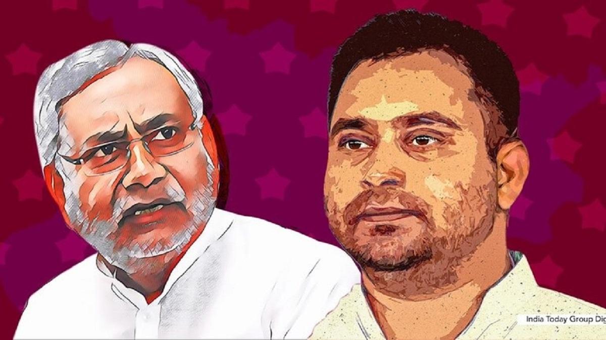 Nitish Kumar and Tejashwi Yadav (Creative Image)