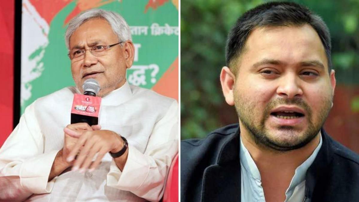 Nitish Kumar and Tejashwi Yadav