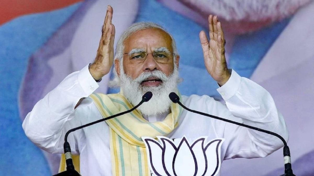 PM Narendra Modi addressing a rally in Bihar (Photo-PTI) 