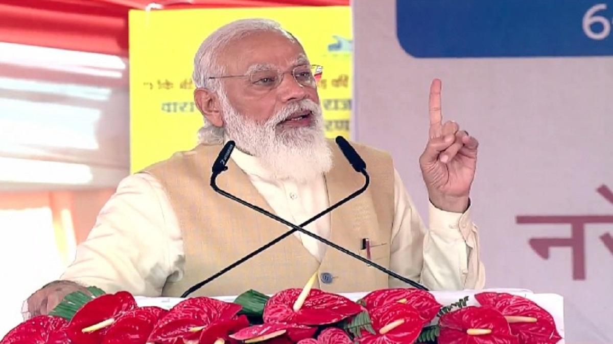 Prime Minister Narendra Modi in Varansi