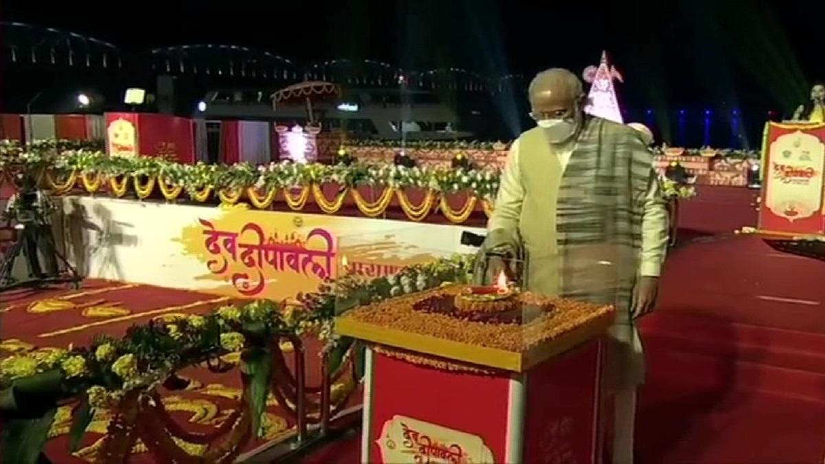 Prime Minister Narendra Modi in Kashi (Photo-ANI)