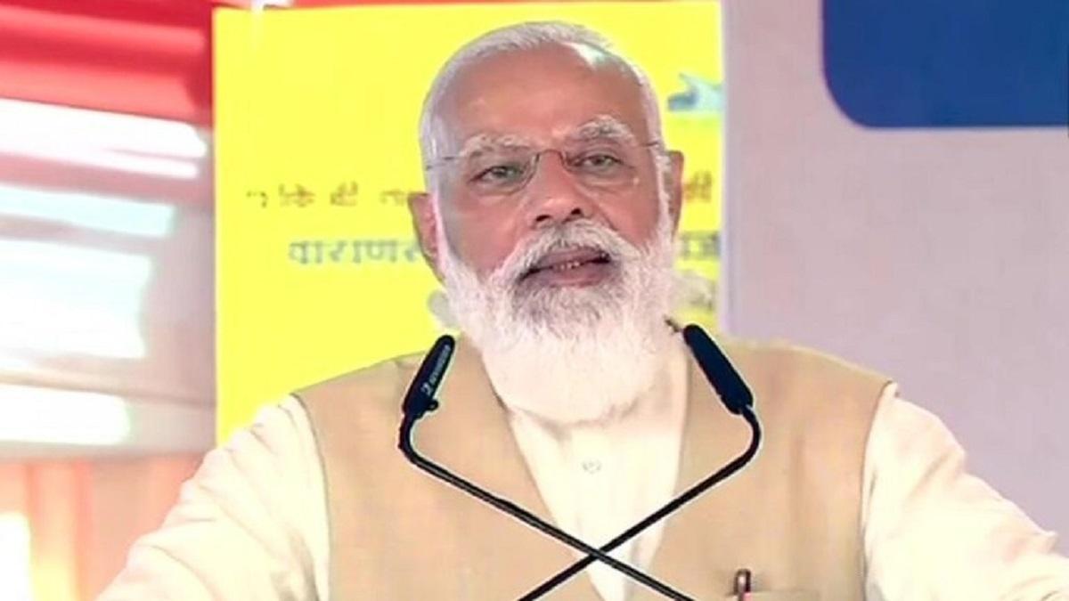 Prime Minister Narendra Modi in Varanasi (Photo-PTI)