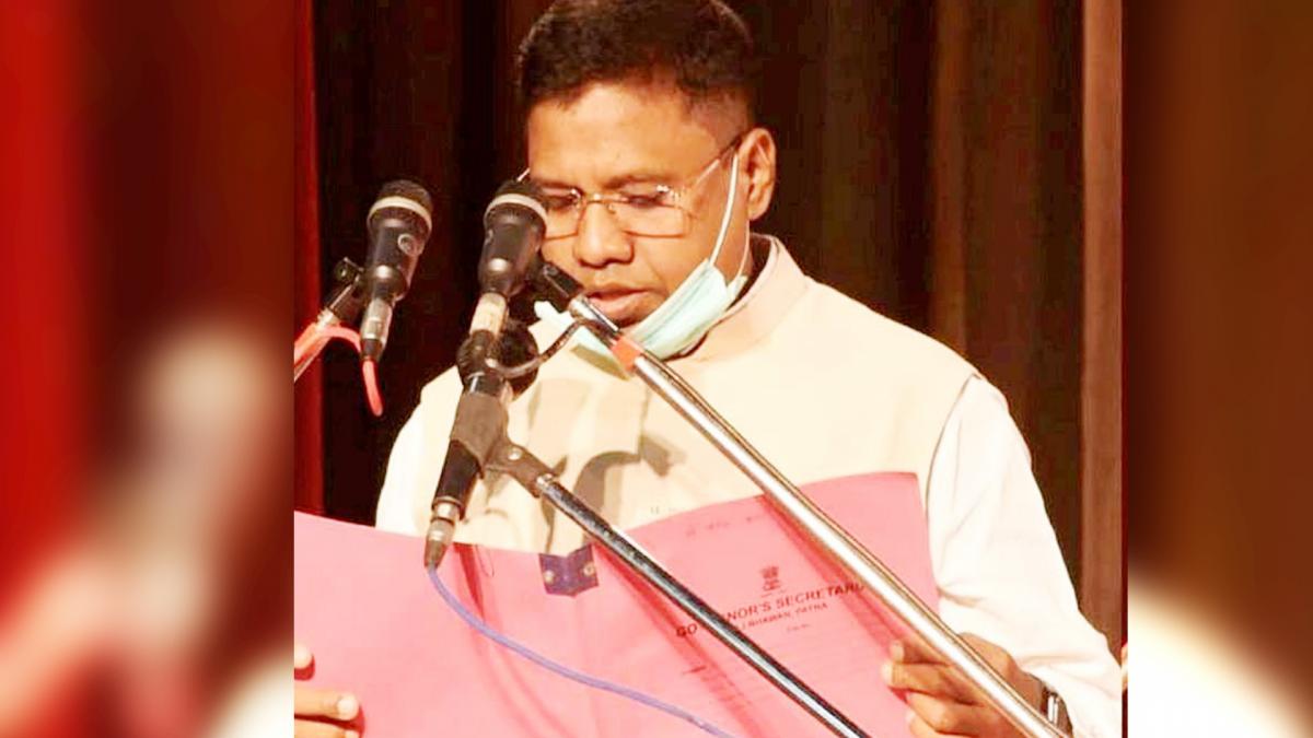 Santosh Suman takes oath as Bihar Cabinet Minister