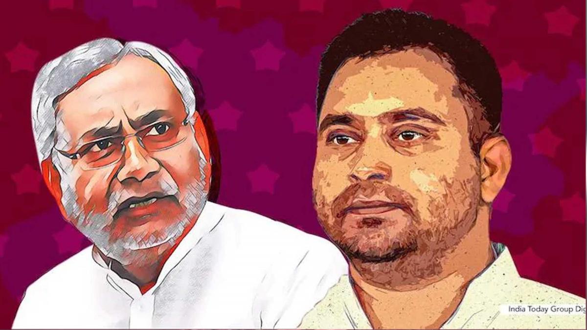 नीतीश कुमार और तेजस्वी यादव