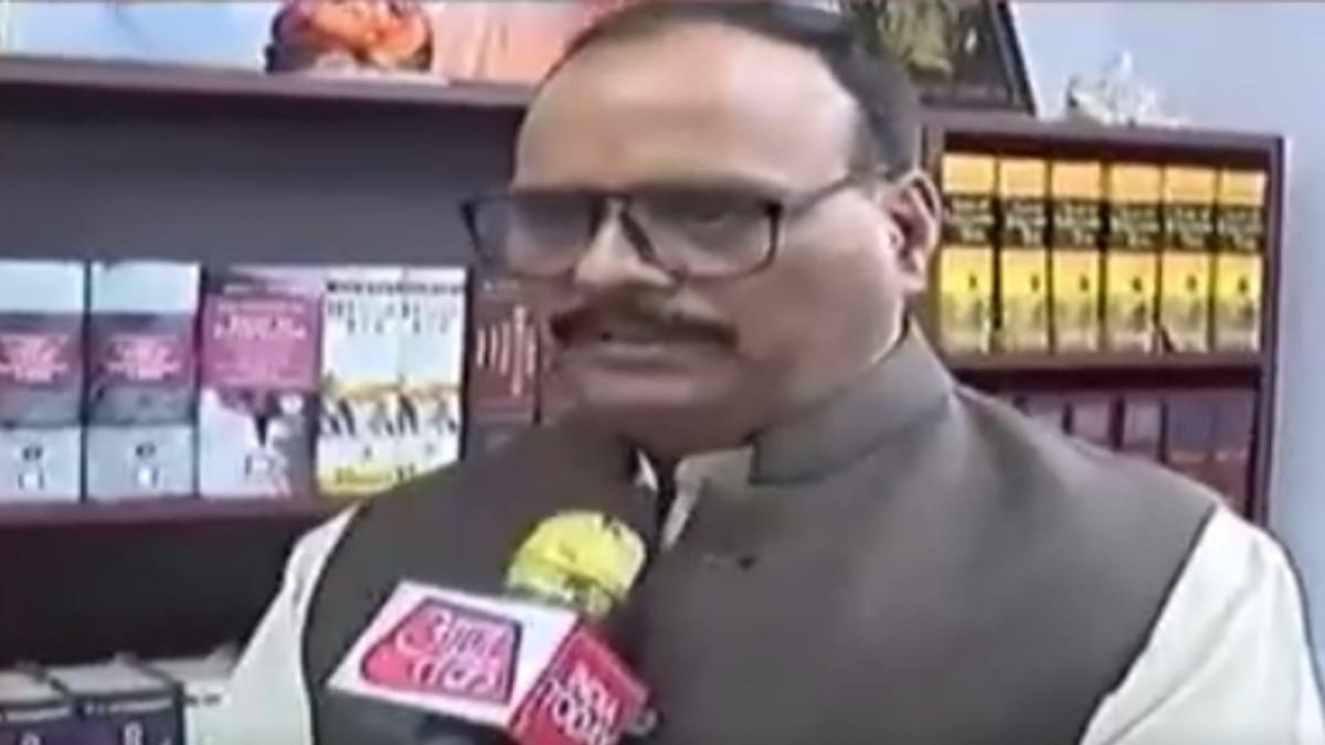 UP Law Minister Brijesh Thakur (File Photo)