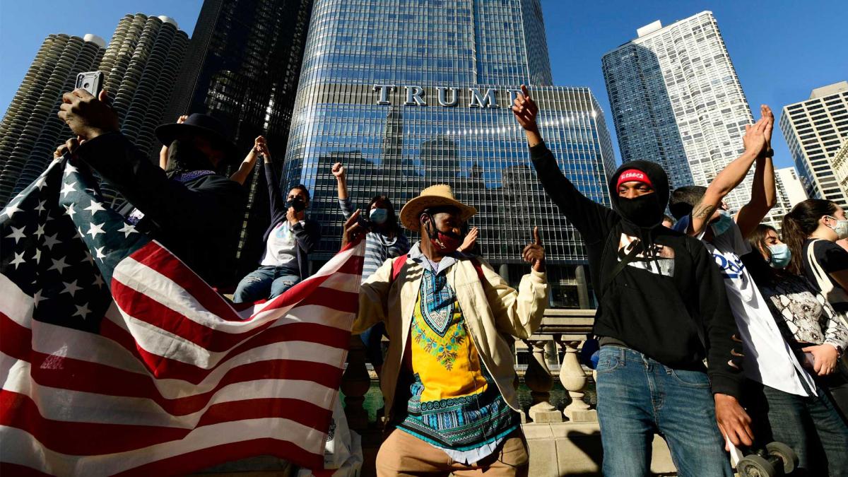 बिडेन की जीत से अमेरिका में जश्न