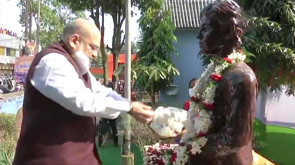 Shah pays tribute to Khudiram Bose in Midnapore