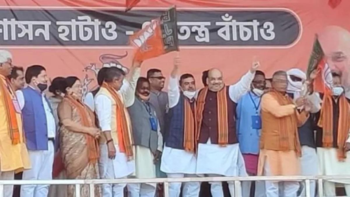 Amit Shah in West Bengal (Photo-PTI)