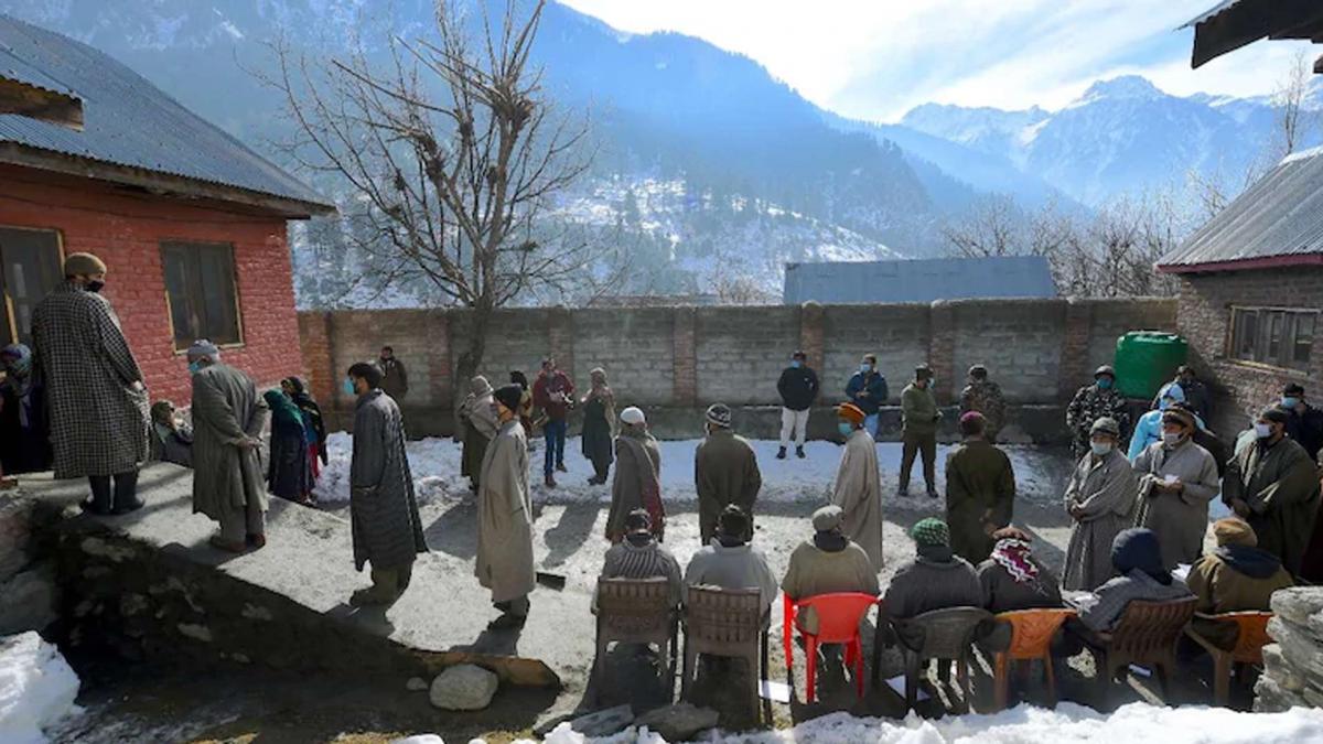 Polling for 7th phase DDC election in Jammu and Kashmir