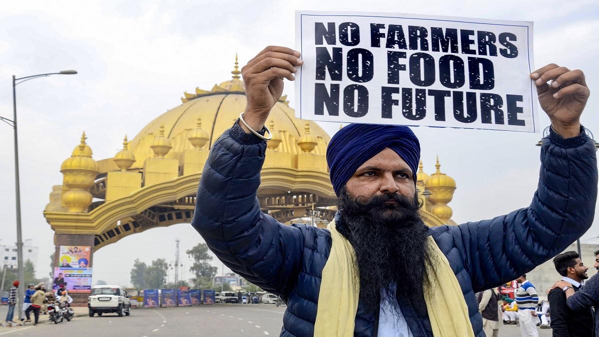 Farmers protest against Modi government (File Photo-PTI)