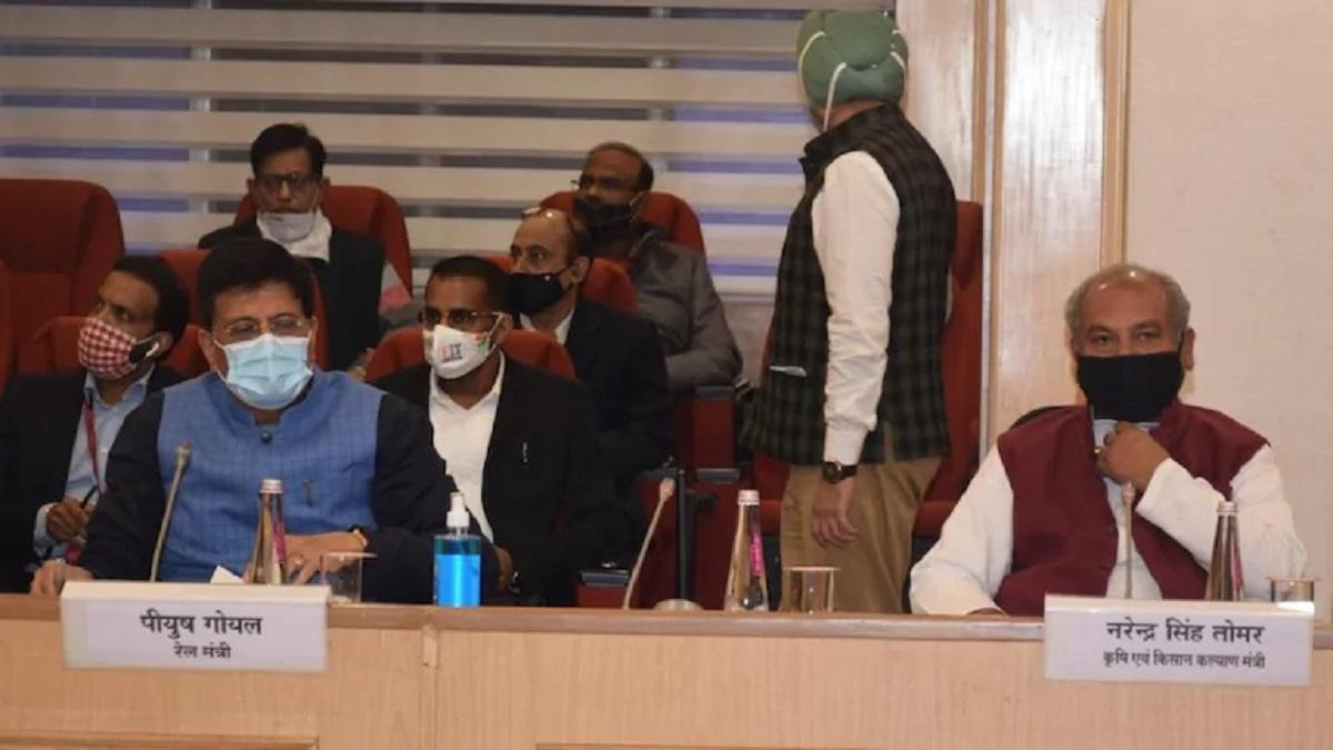 Government talk with farmers 