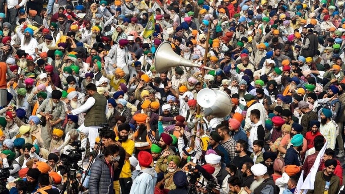 Farmers protest against modi government (File Photo-PTI)