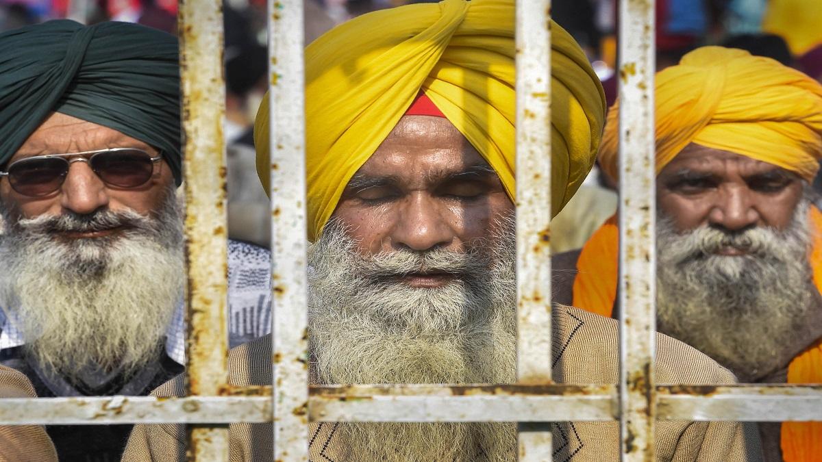 Farmers protest against Modi government (Photo-PTI)