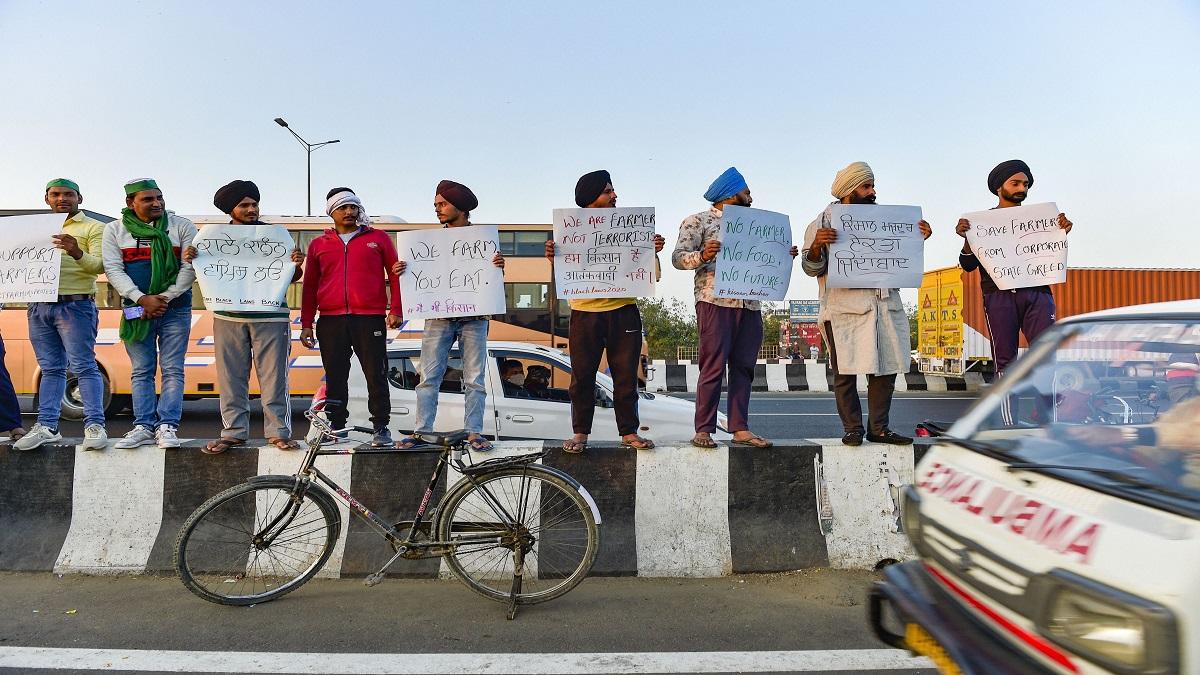 Farmers protest against New agricultural laws (Photo-PTI)