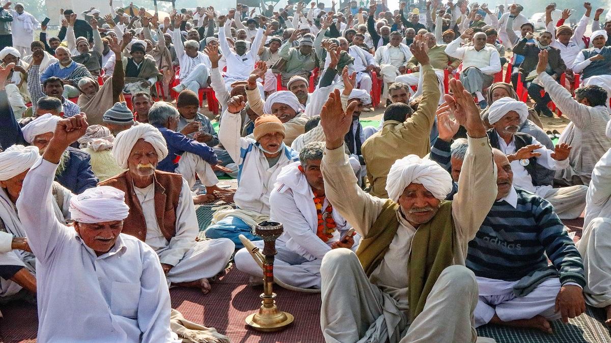 Farmers ongoing protest (Photo-PTI)
