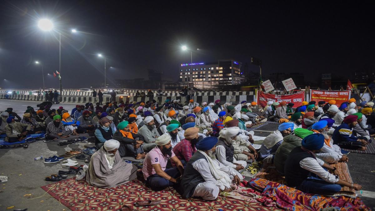 singhu and ghazipur border