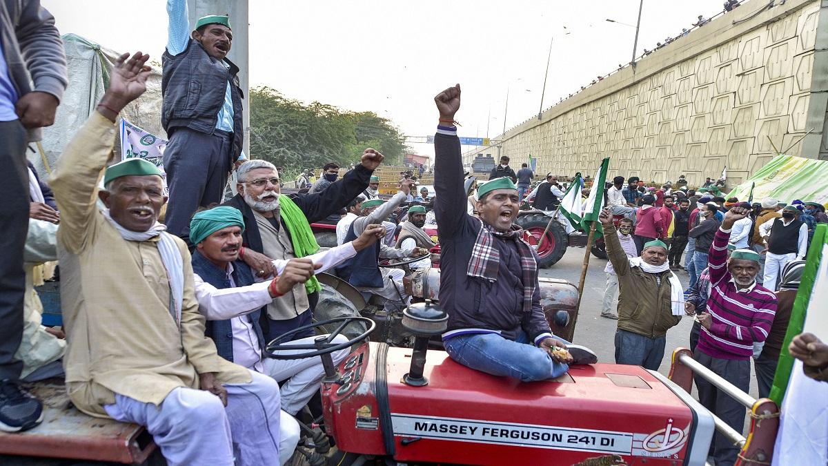 farmers on Delhi border