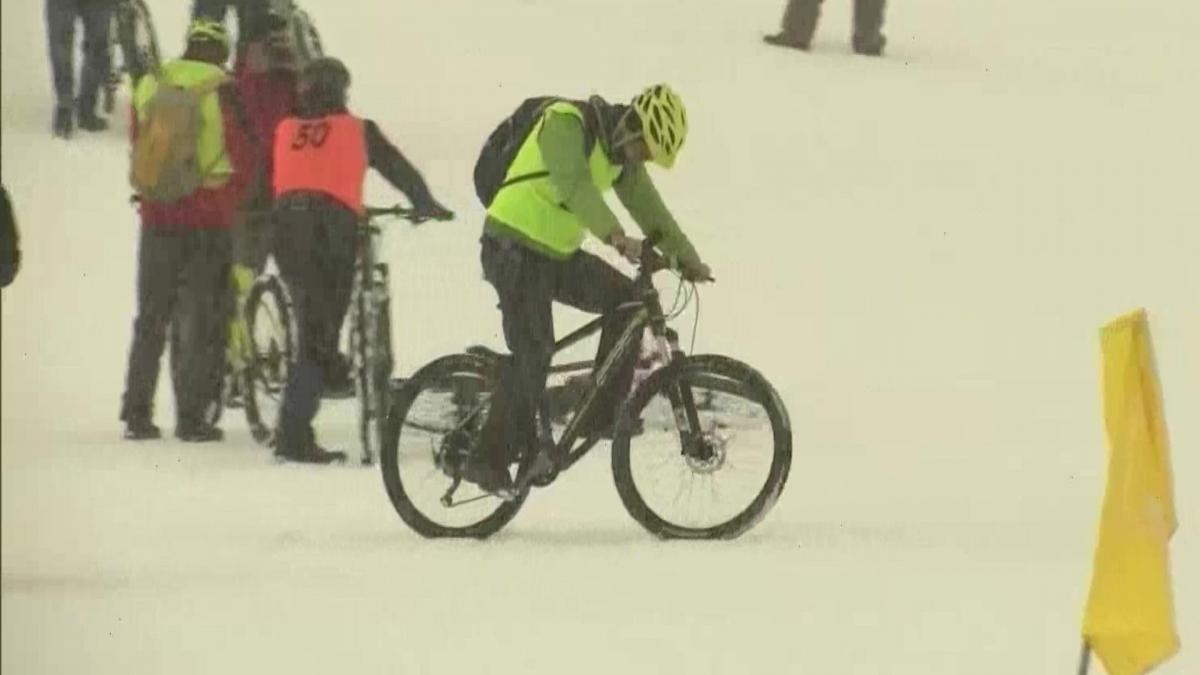 Gulmarg, Snow Cycling (File-ANI)