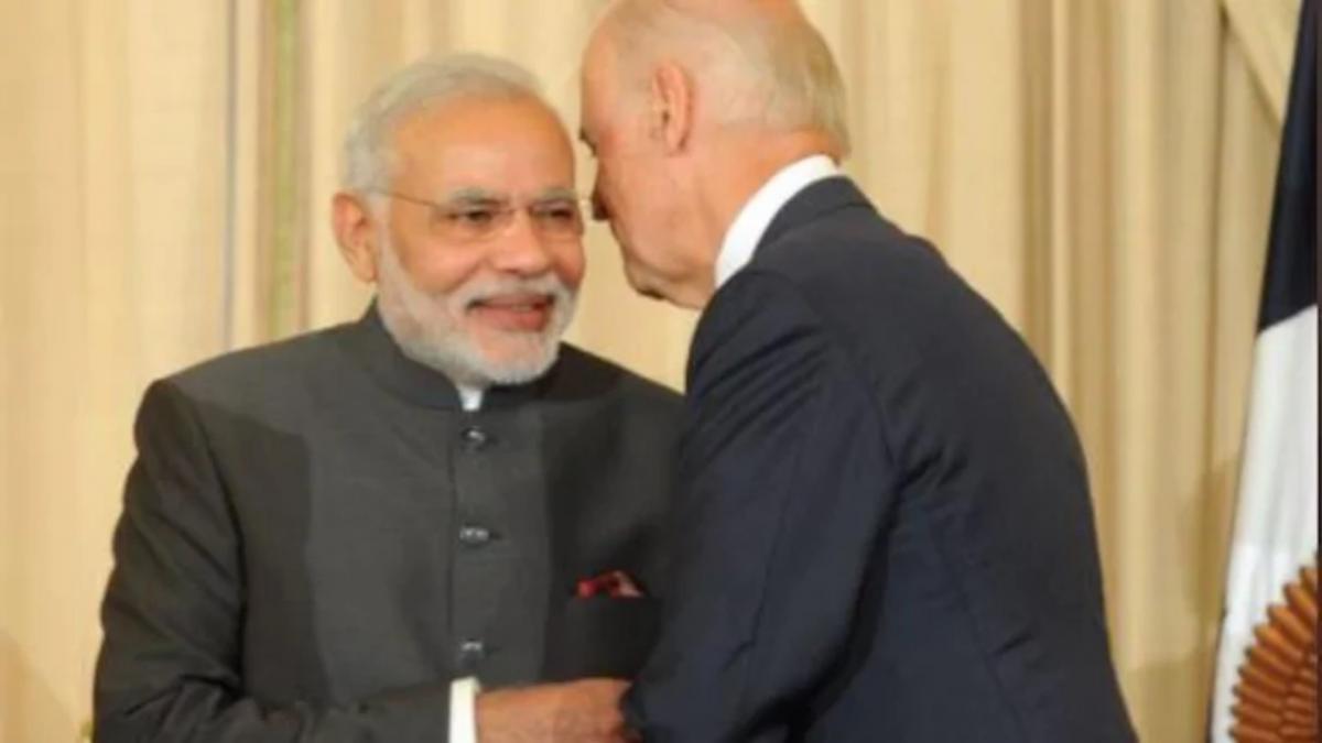 joe biden-narendra modi