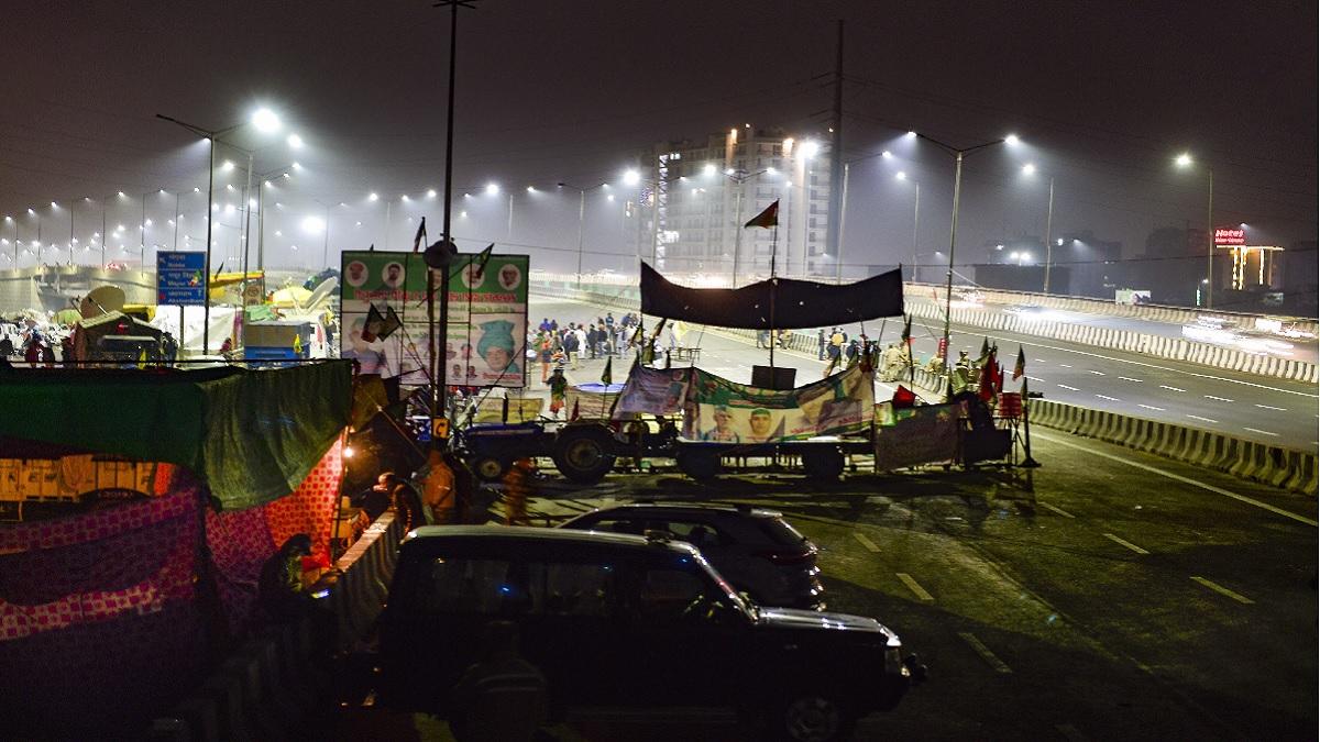 Farmers protest against new agricultural bills (Photo-PTI)