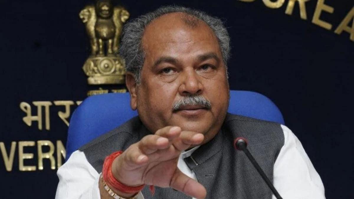 Agriculture minister Narendra Singh Tomar