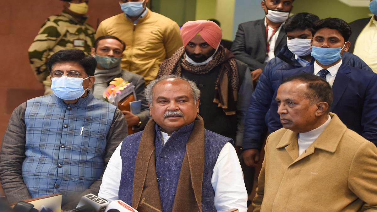 Agricultural Minister Narendra tomar