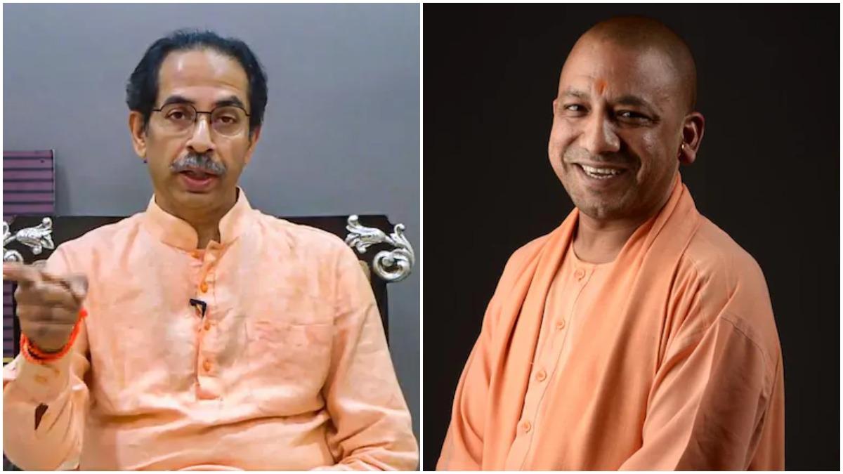 Maharashtra CM Uddhav thackeray and UP CM Yogi