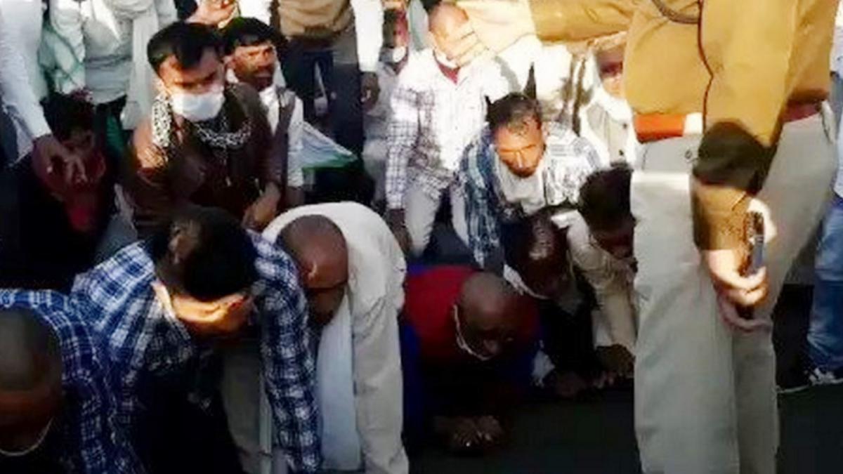 Protest Against Farm bills in Bhopal