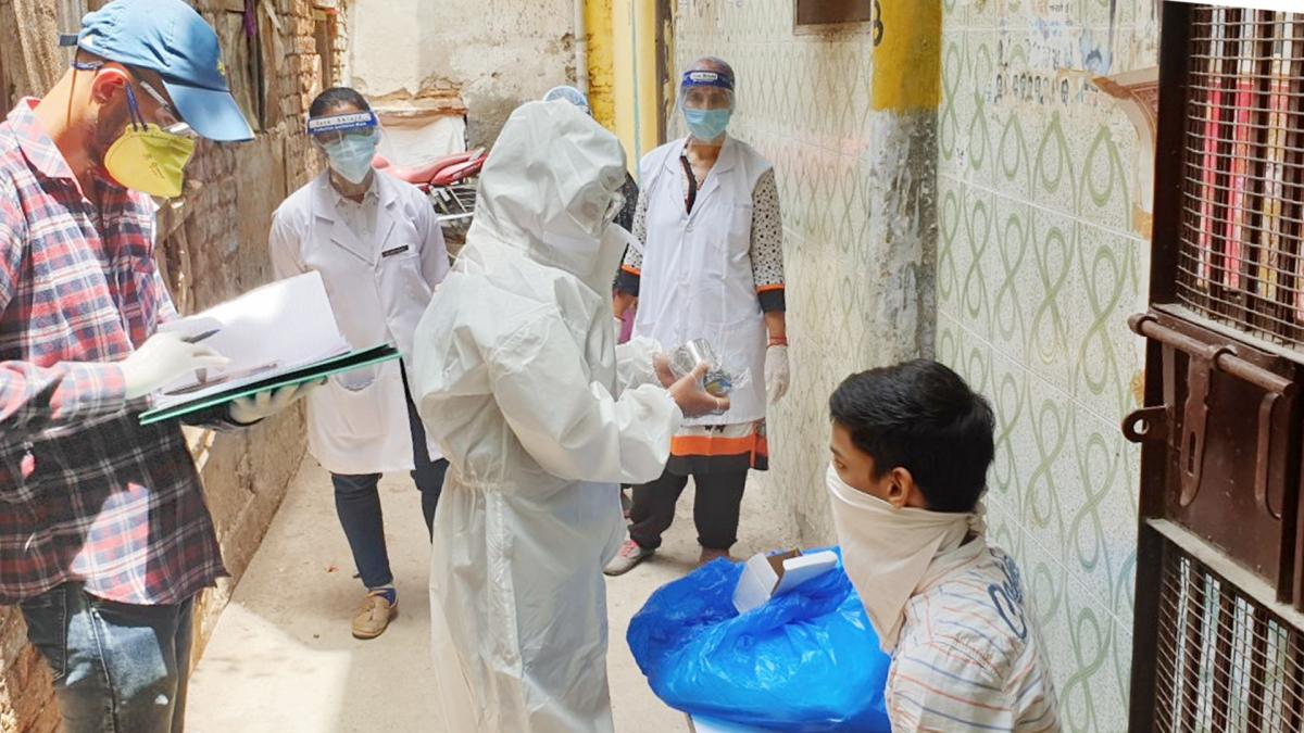 Mumbai Cuffe Parade area slums Serosurvey