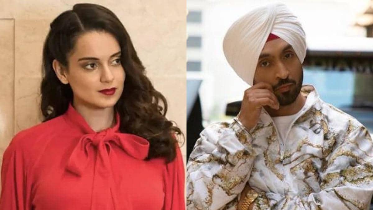 Kangana and Diljit