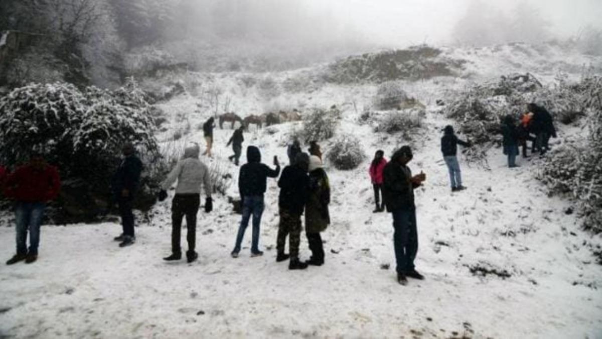 uttarakhand snowfall