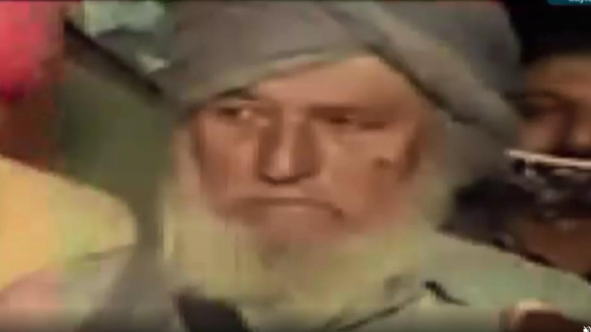 farmers protest viral image