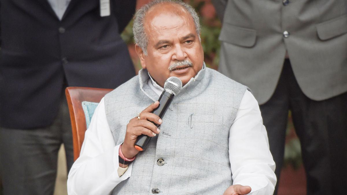 Agriculture Minister Narendra Singh Tomar