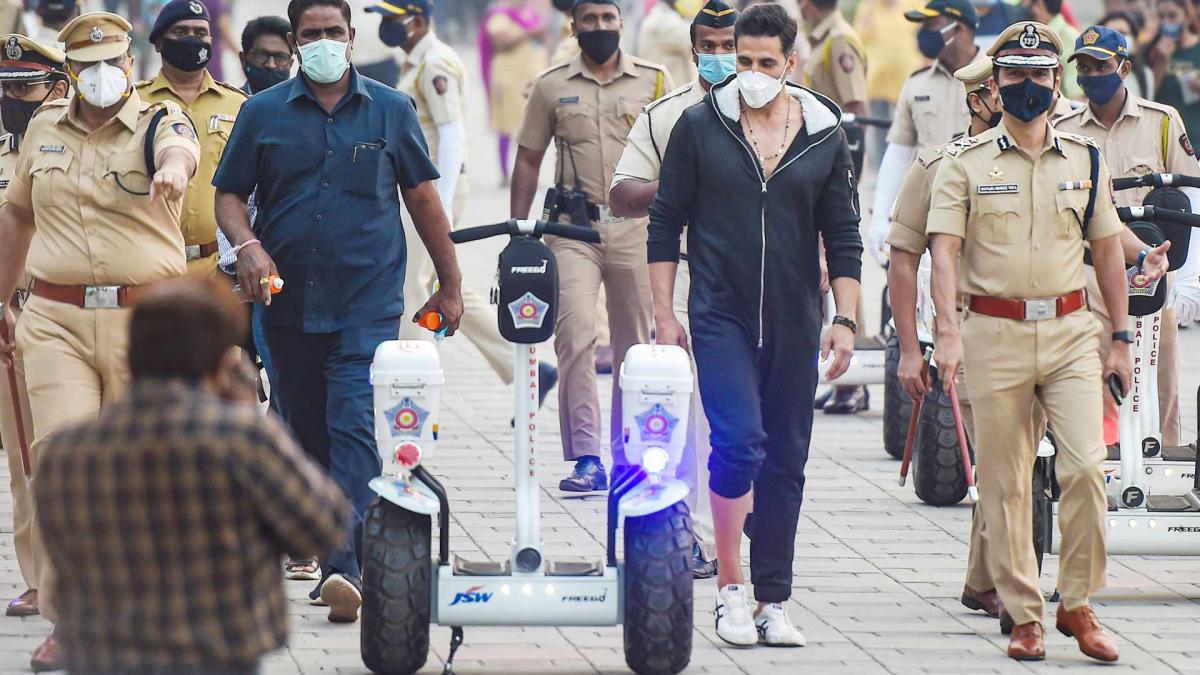 Bollywood actor Akshay Kumar 