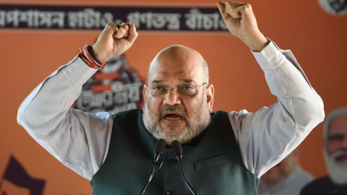 Amit Shah in Howrah (File-PTI)