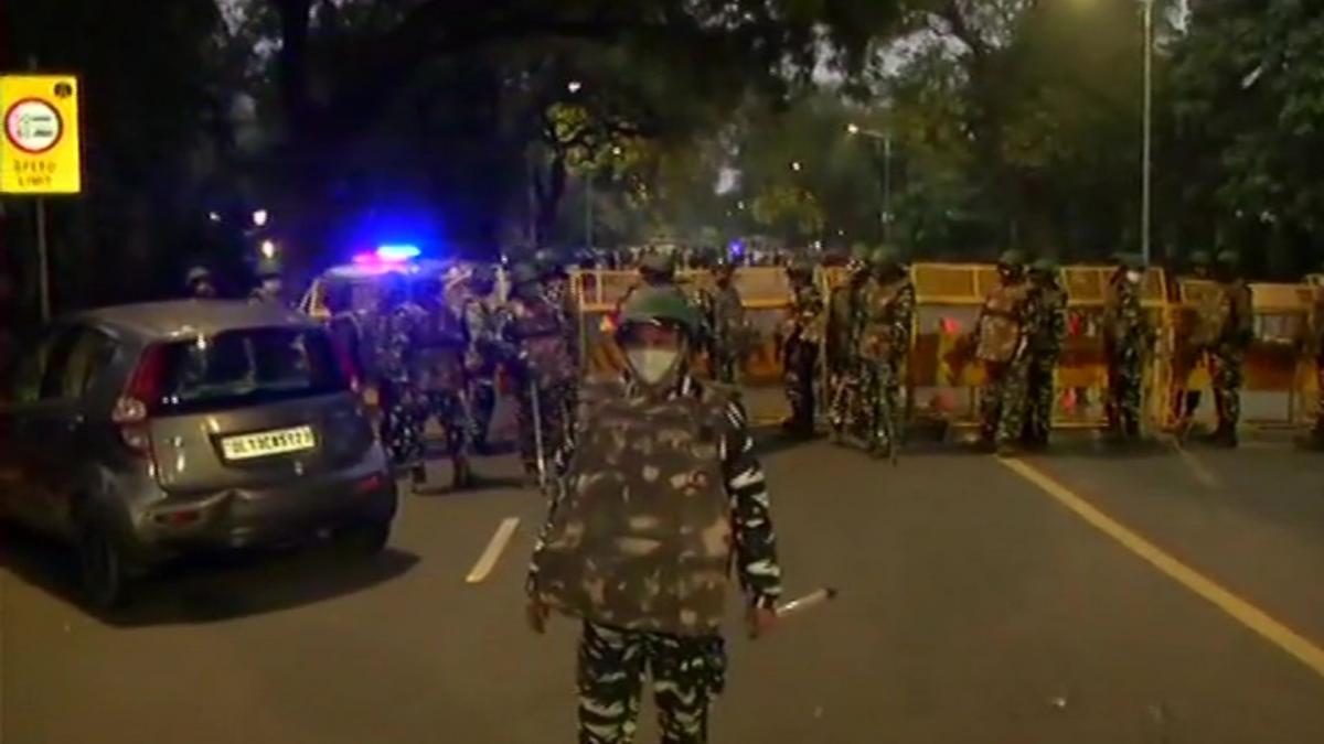 Explosion happened near the Israel Embassy in Delhi (File-ANI)