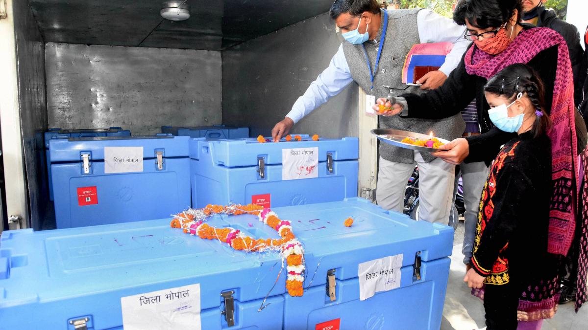 corona vaccine in india