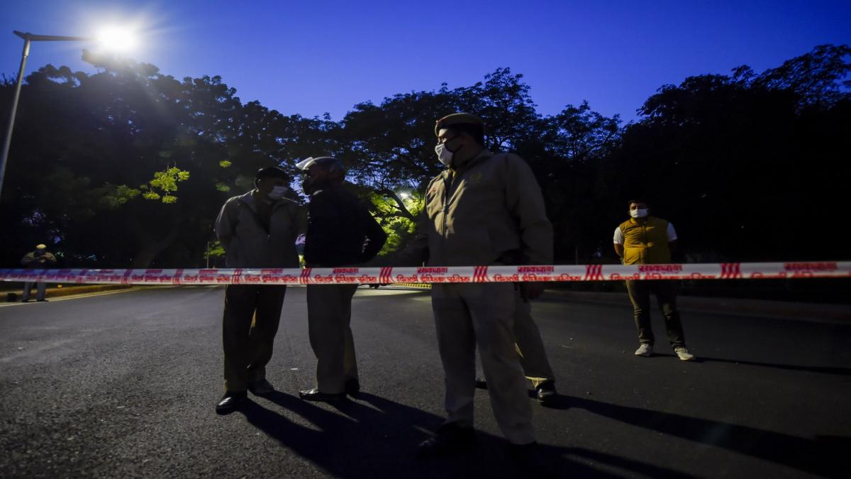 blast outside Embassy