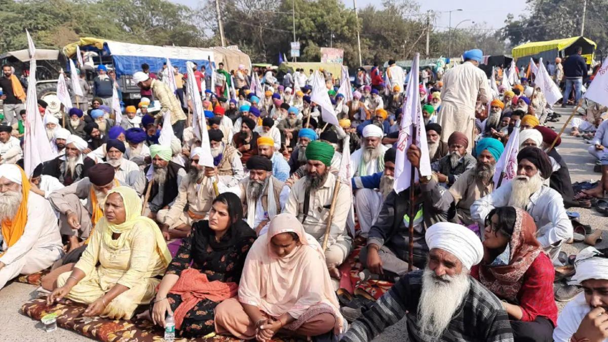 पिछले 56 दिनों से बॉर्डर पर डटे किसान