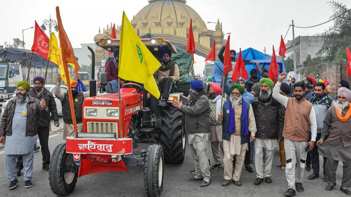 Farmers Republic day Tractor rally 