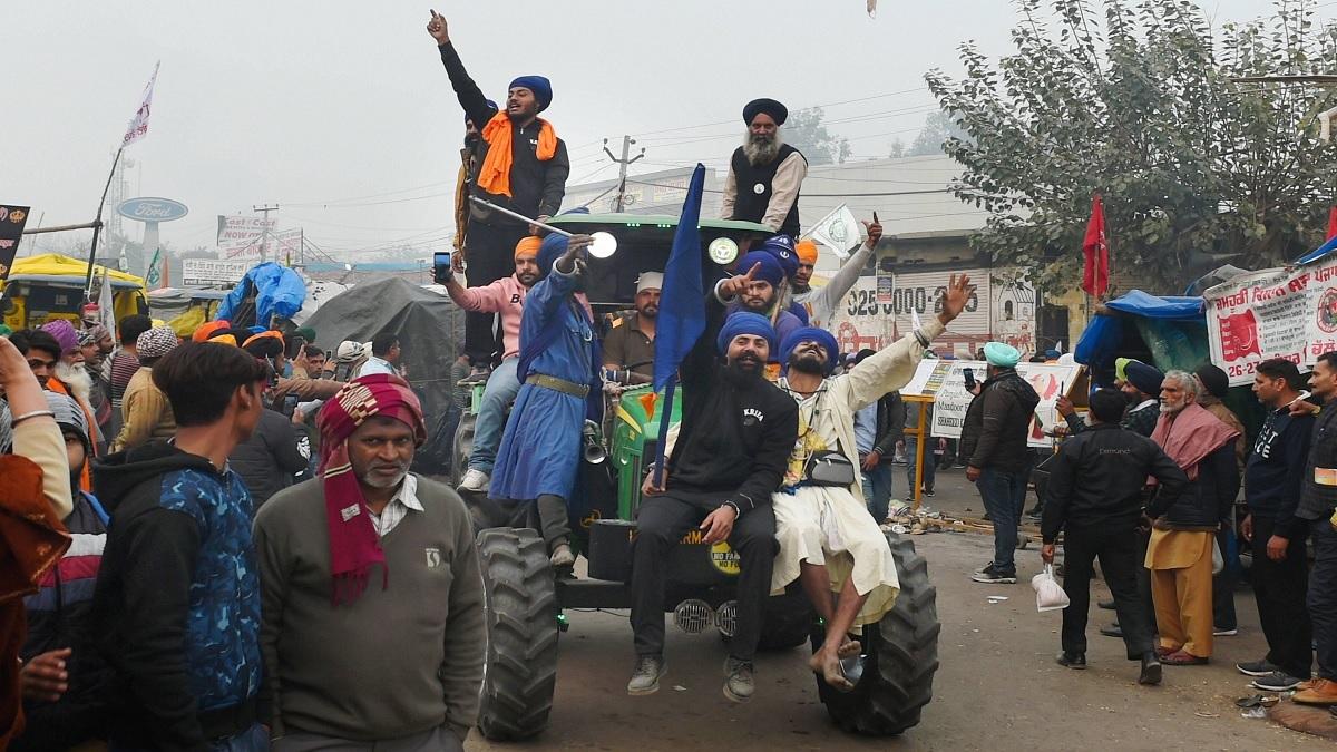 Farmers Protest against modi government (Photo-PTI)