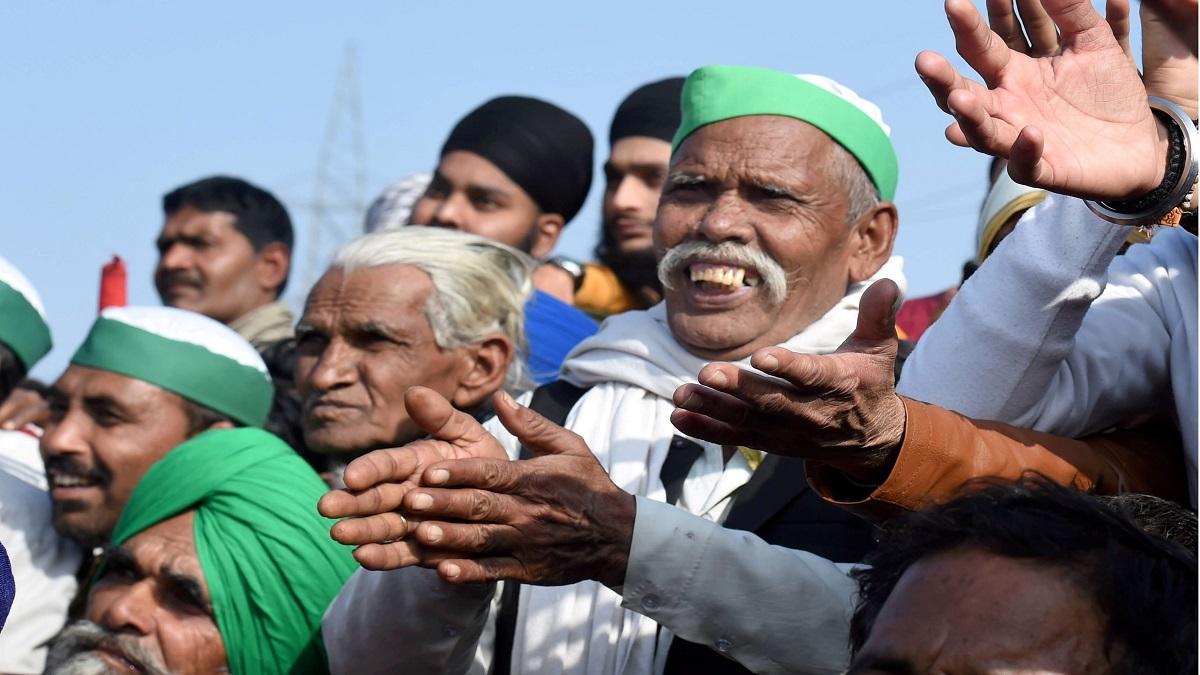 केंद्र सरकार के खिलाफ जारी किसानों का आंदोलन (फाइल फोटो-PTI)