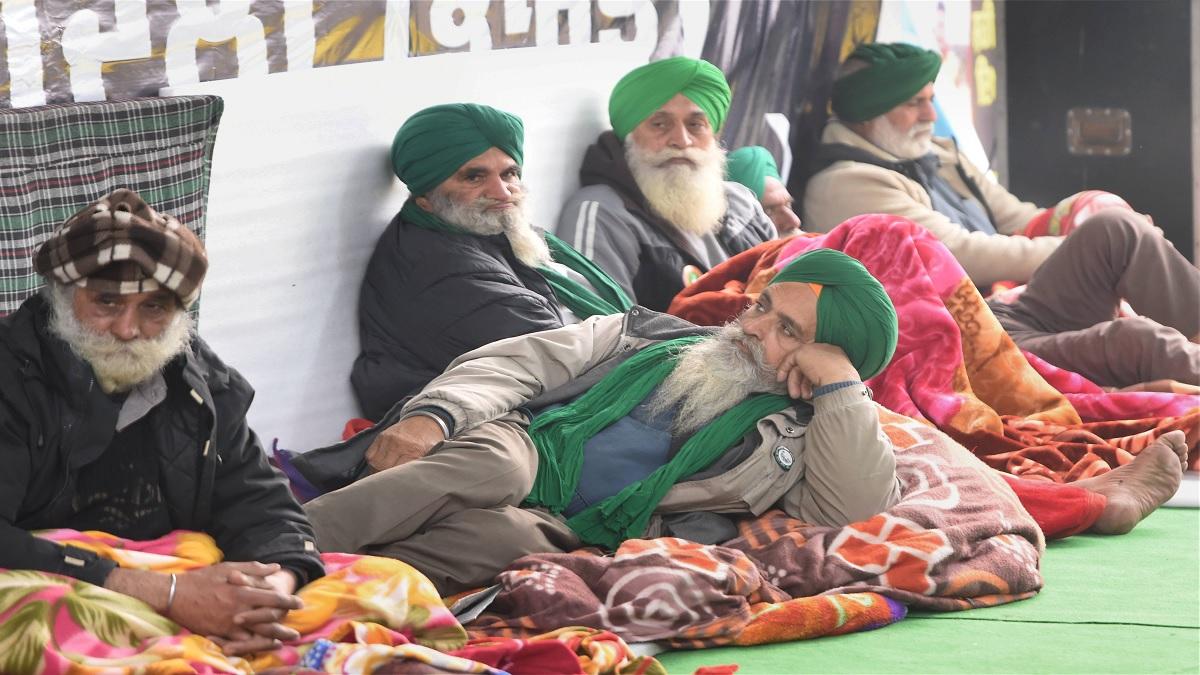 केंद्र सरकार के खिलाफ जारी किसान आंदोलन (फोटो-PTI)