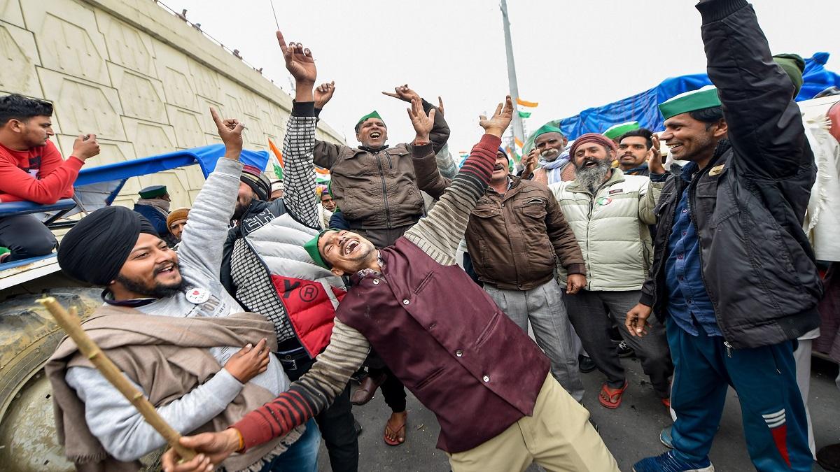 Farmers stir against Modi Government (Photo-PTI)