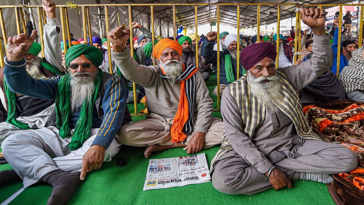 Farmers ongoing protest (Photo-PTI)