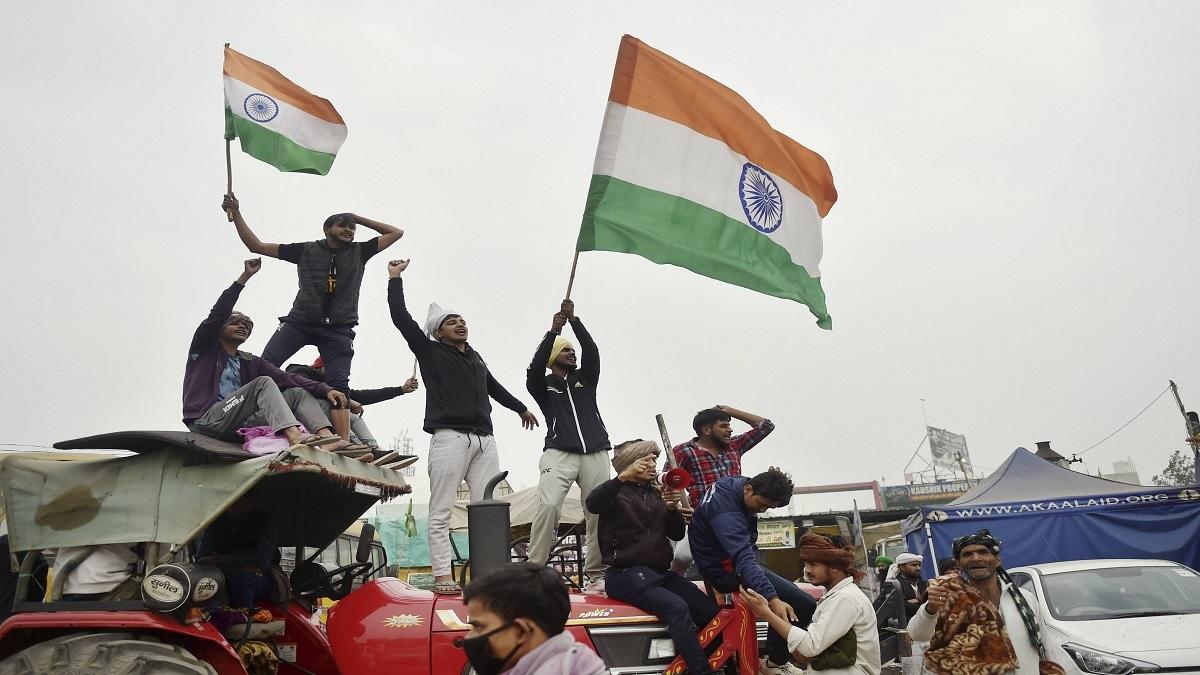 केंद्र सरकार के खिलाफ जारी है किसानों का विरोध प्रदर्शन (फाइल फोटो-PTI)